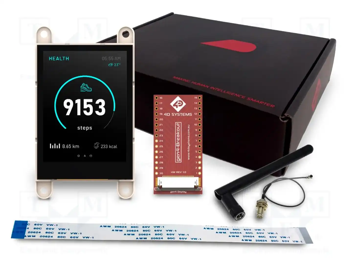 4D Systems GEN4-ESP32-24CT — Интеллигентные дисплеи