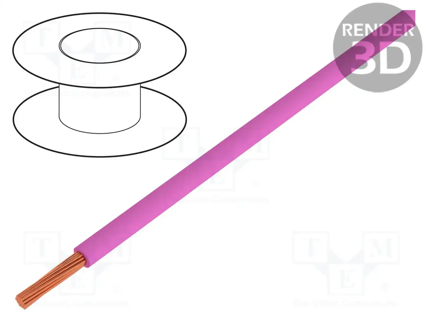 TASKER 131-PINK — Провода одножильные - тросик