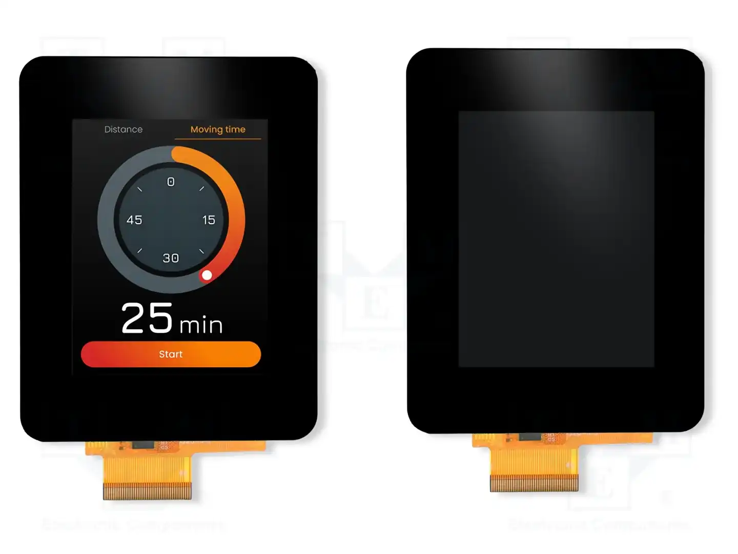4D LCD 4DLCD-28-240-320-CT-CLB-157-M8/M16 — Дисплеи TFT