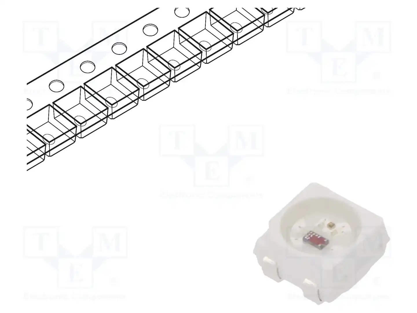 OPTOSUPPLY OSTW3535C1A — Светодиоды SMD цветные