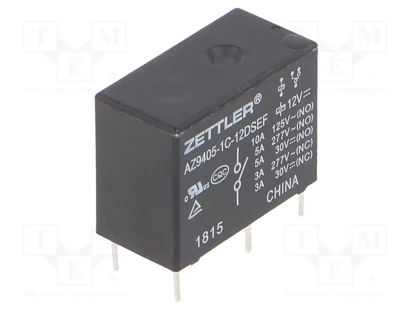 ZETTLER AZ9405-1C-12DSEF — Реле электромагн. миниатюрные