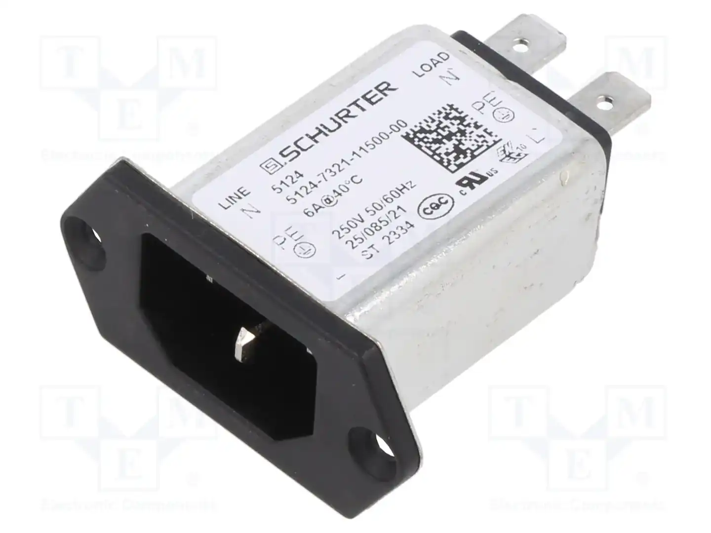 SCHURTER 3-130-955 — Разъемы IEC 60320
