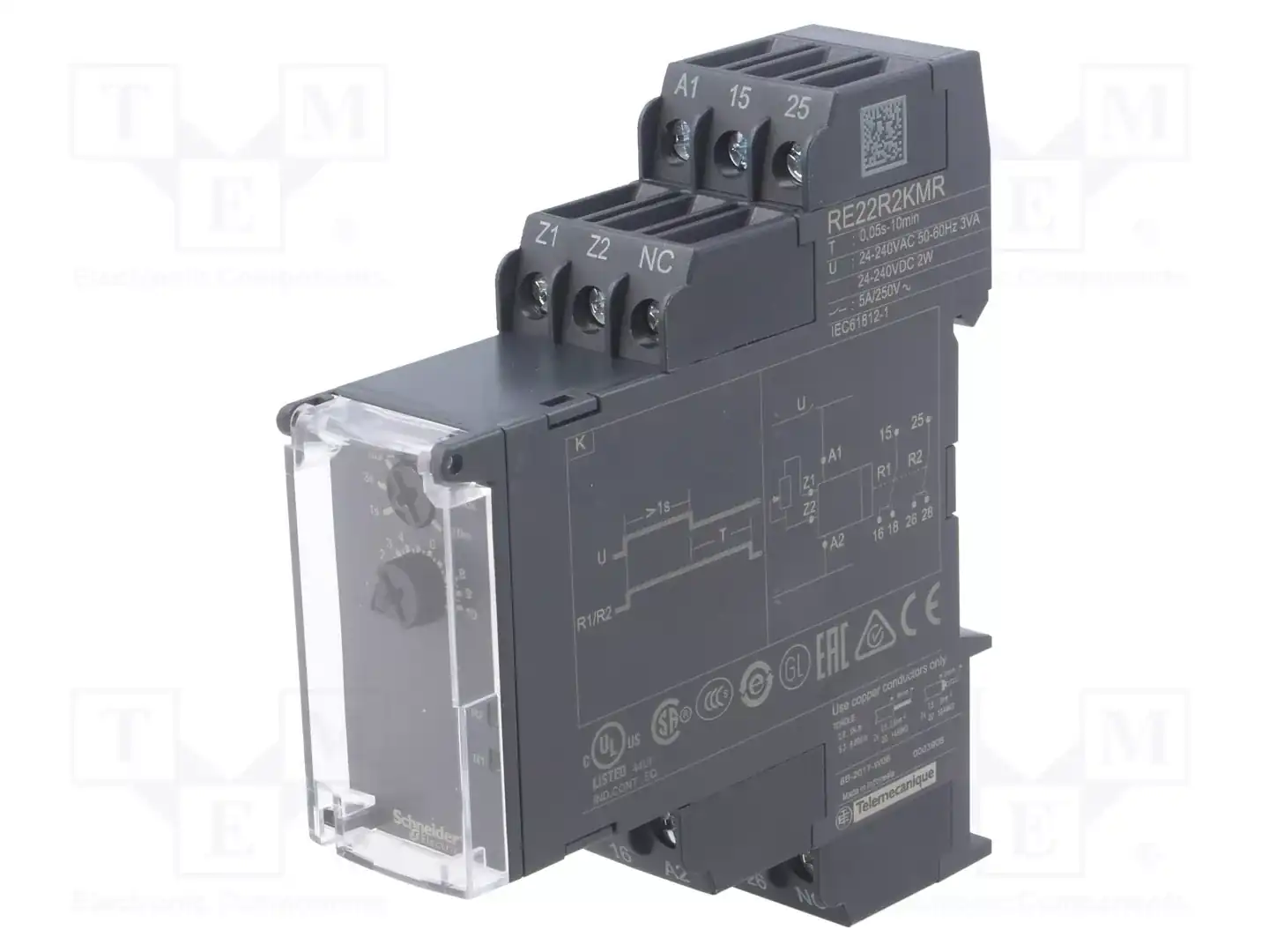 SCHNEIDER ELECTRIC RE22R2KMR — Временные аналоговые реле