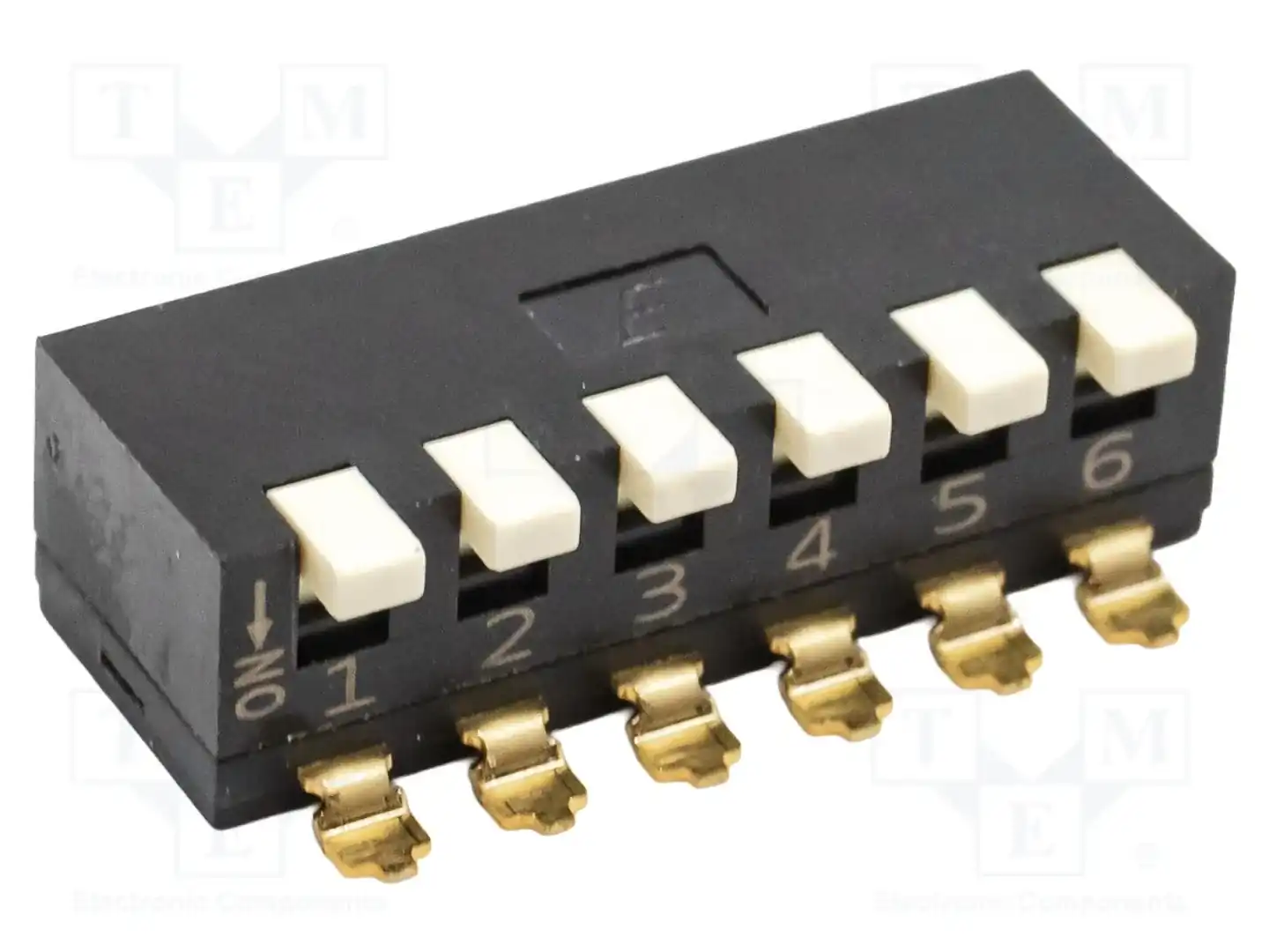 E-SWITCH KAC06LGGR — Переключатели типа Dip-Switch