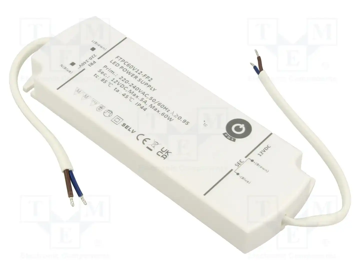 POS FTPC60V12-FP2 — Блоки питания для LED