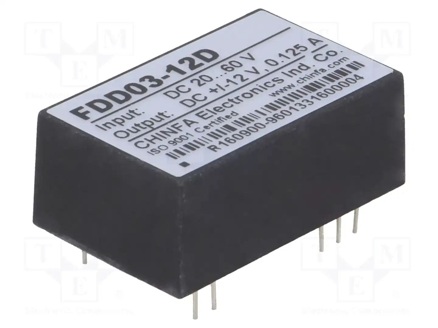 CHINFA ELECTRONICS FDD03-12D — Преобразователи DC/DC
