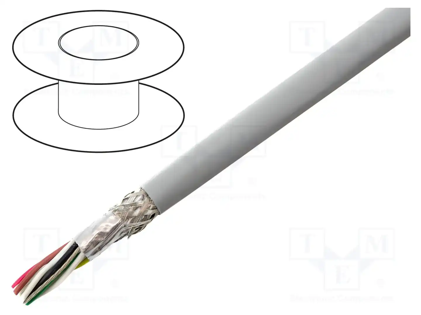 ALPHA WIRE 78386 SL005 — Провода многожильные экранированные