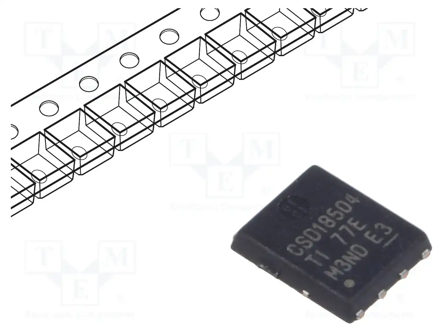 Texas Instruments CSD18504Q5AT — Транзисторы с каналом N SMD