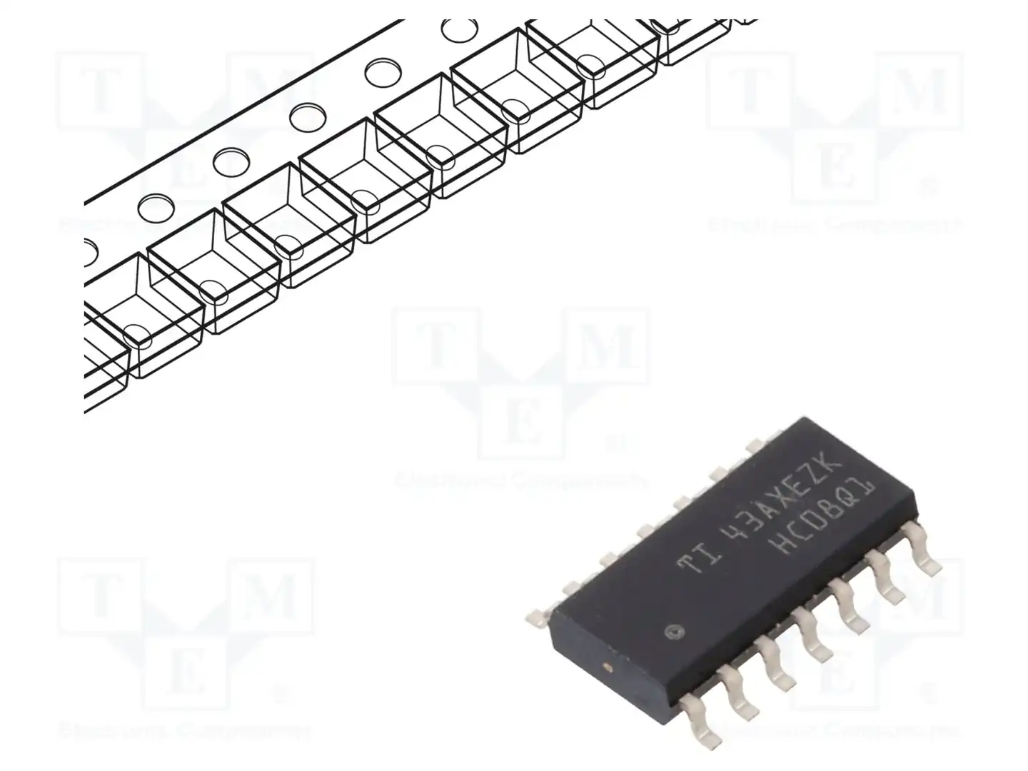 Texas Instruments SN74HC08QDRQ1 — Ворота, инверторы