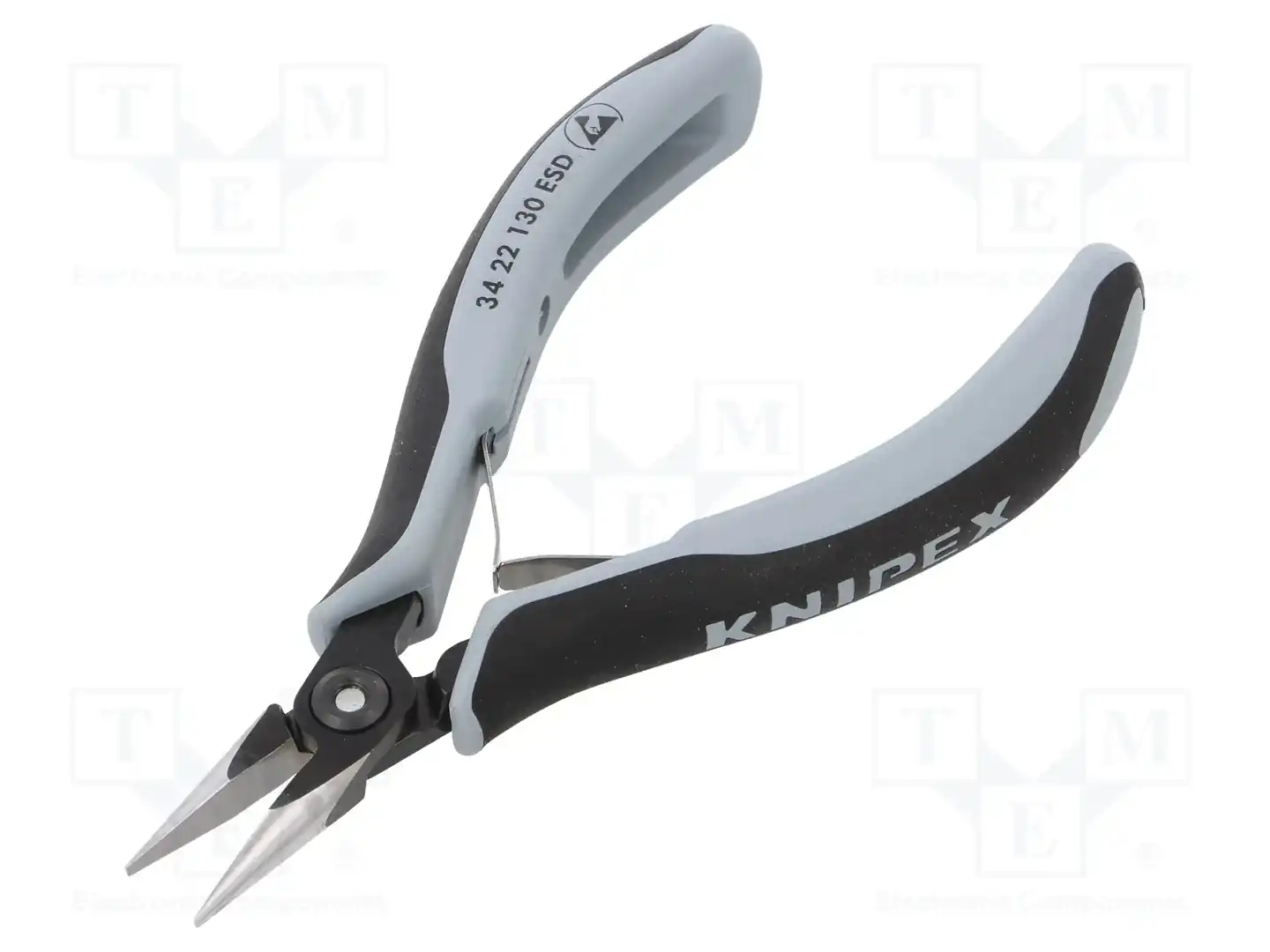 KNIPEX 34 22 130 ESD — Клещи-кусачки плоские и полукруглые
