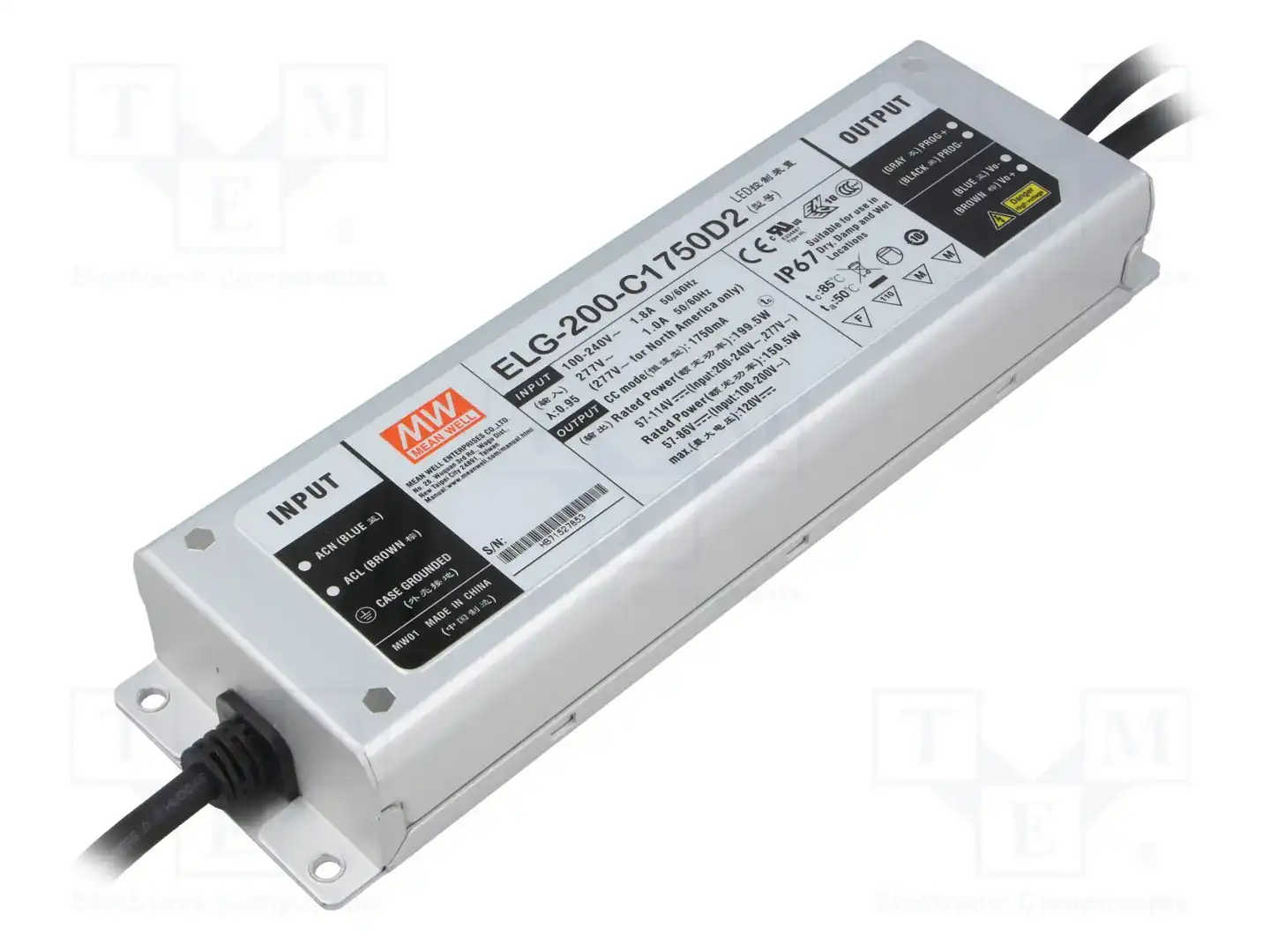 MEAN WELL ELG-200-C1750D2 — Блоки питания для LED