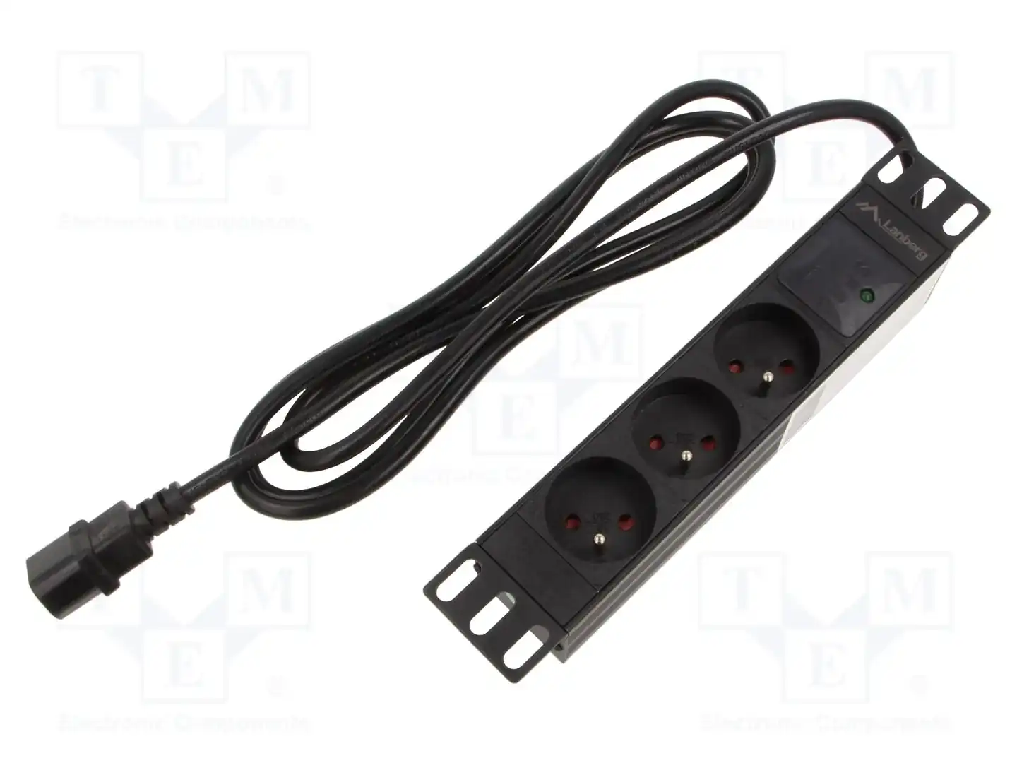 LANBERG PDU-03E-0200-IEC-BK — Планки защиты от перенапряжения
