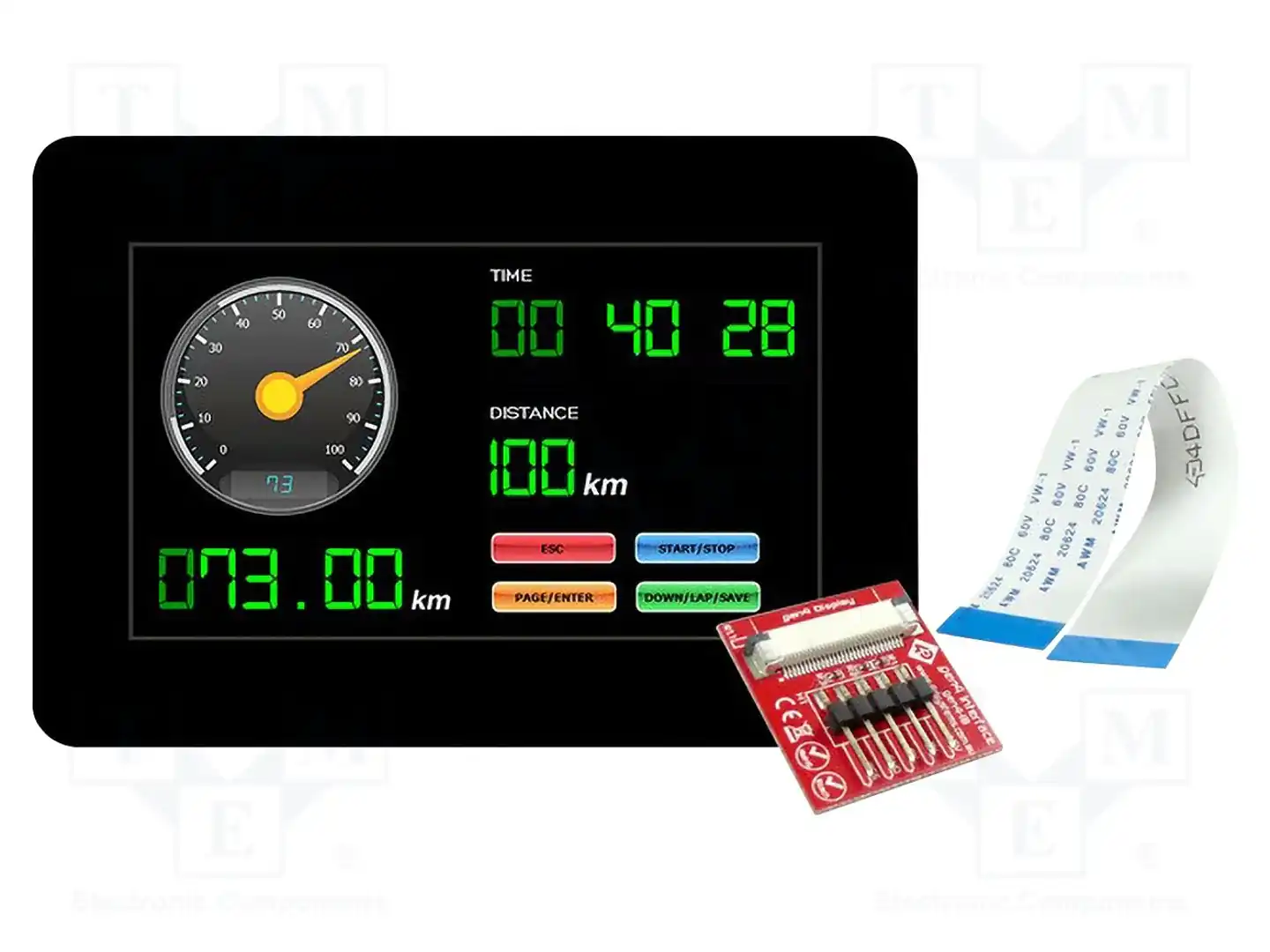 4D Systems GEN4-ULCD-43DCT-CLB — Интеллигентные дисплеи
