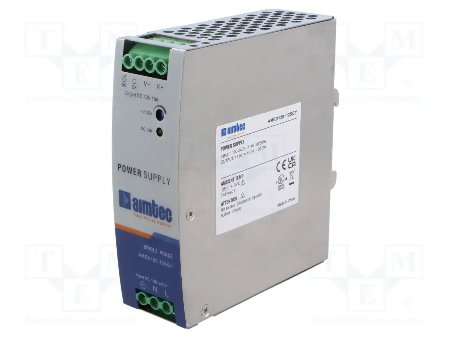 AIMTEC AMED120-12SGY — Блоки питания на DIN-рейку