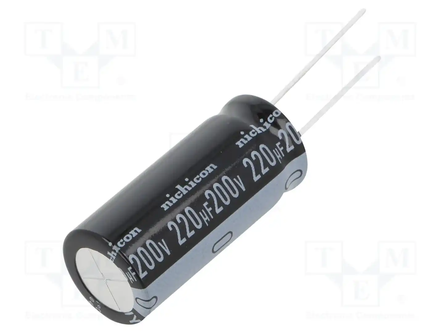 NICHICON UVY2D221MHD — Конденсаторы электролитические THT