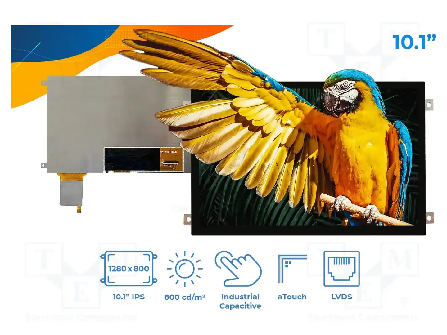 Riverdi SM-RVT101HVLFWCA0 — Дисплеи TFT