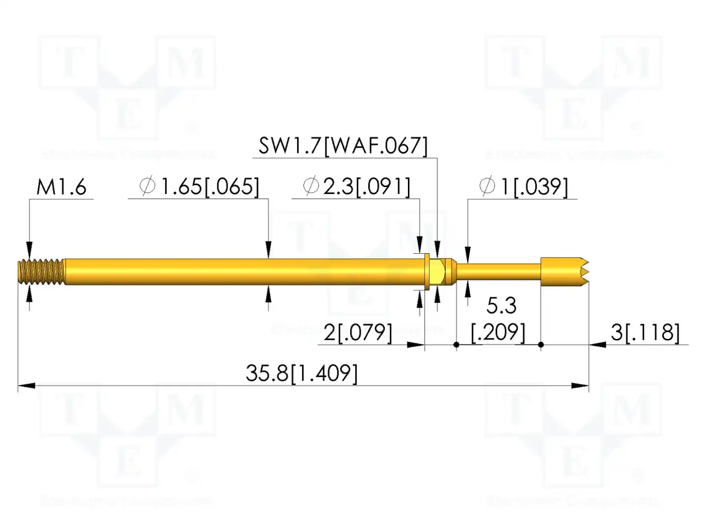 INGUN GKS-112 306 180 A 1502 M — Измерительные щупы