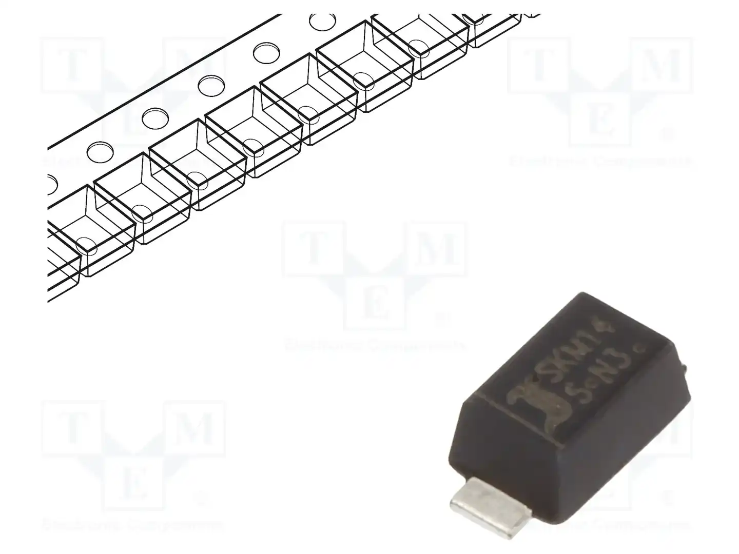 DIOTEC SEMICONDUCTOR SKM14 — Диоды Шотки SMD