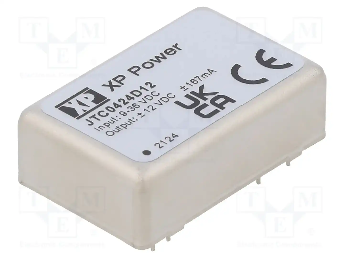XP POWER JTC0424D12 — Преобразователи DC/DC