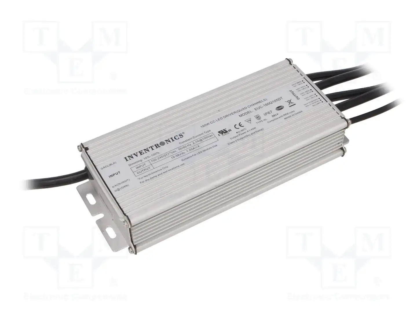 INVENTRONICS EUC-160Q105DT — Блоки питания для LED