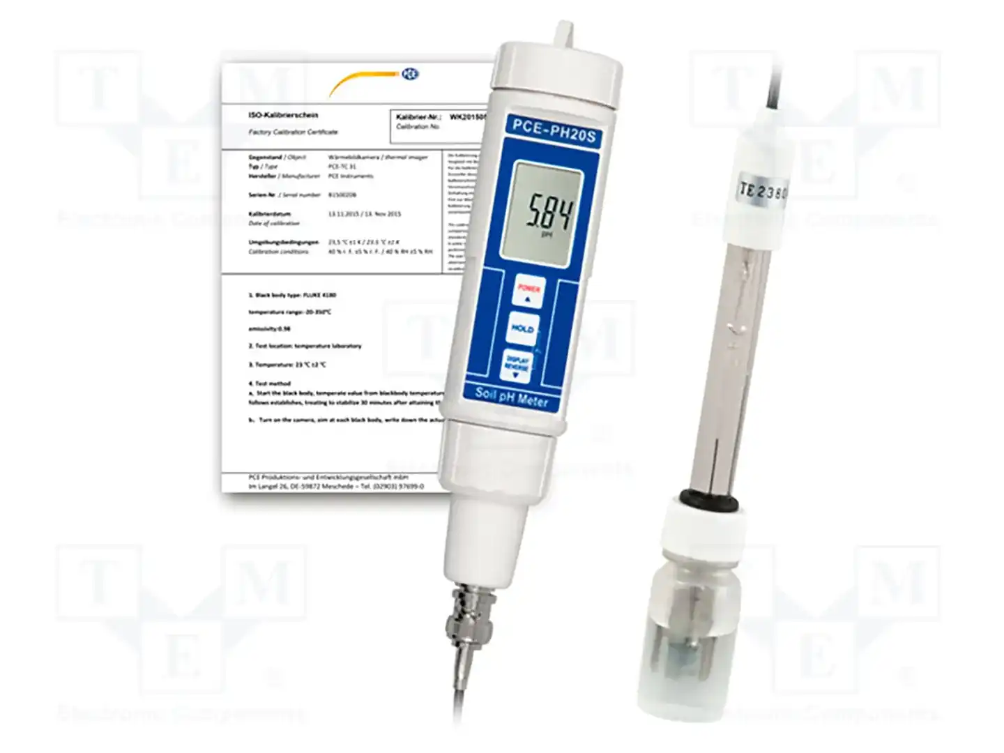 PCE INSTRUMENTS PCE-PH20-ICA — Измерители и тестеры pH