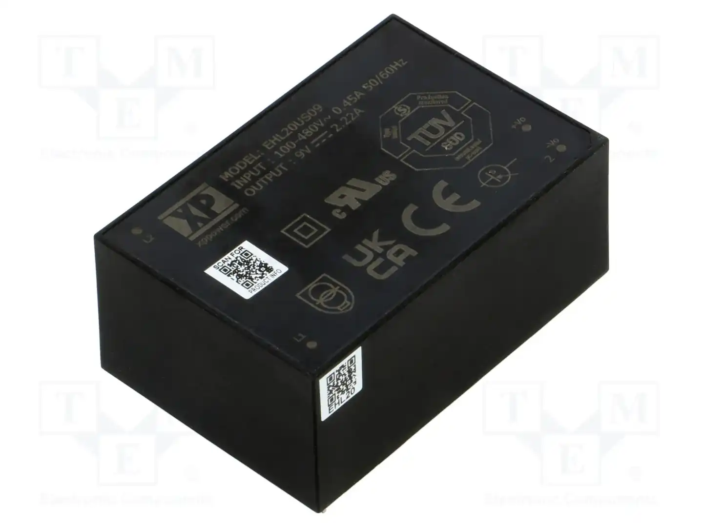 XP POWER EHL20US09 — Преобразователи AC/DC для PCB