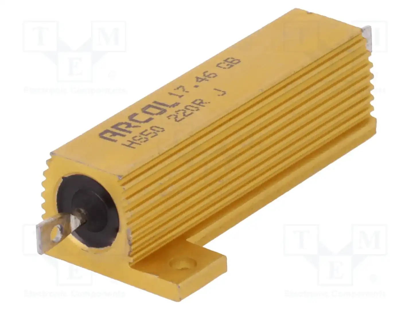 ARCOL/OHMITE HS50 220R J — Резисторы мощности