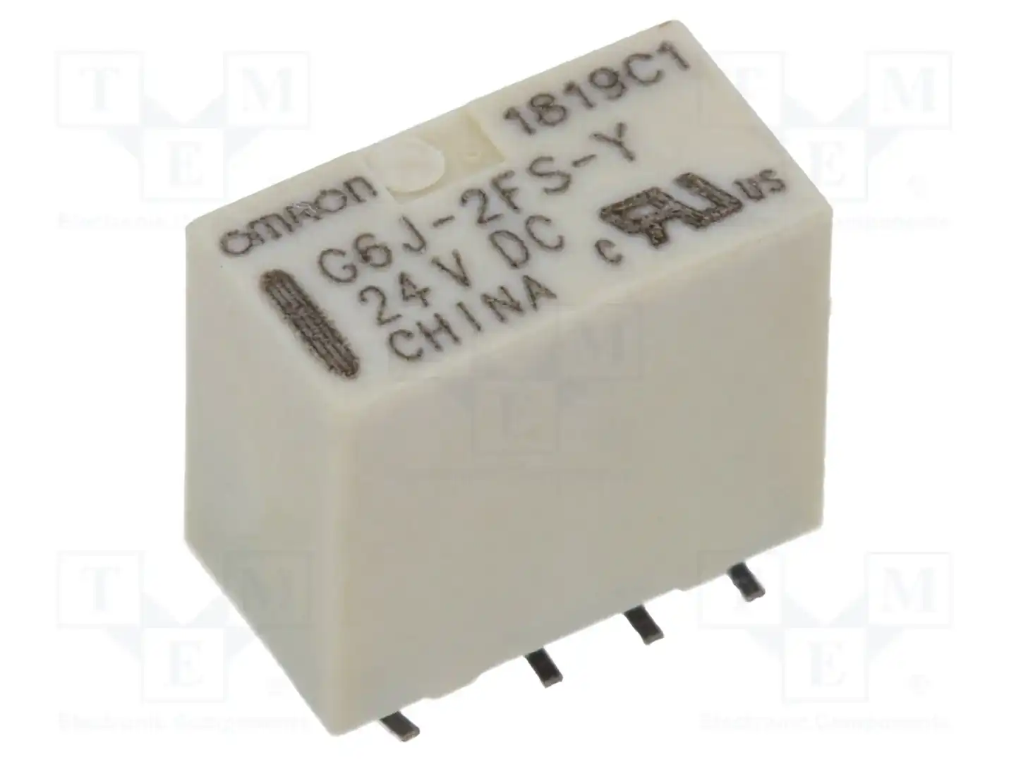 OMRON Electronic Components G6J-2FS-Y 24VDC — Реле электромагн. миниатюрные