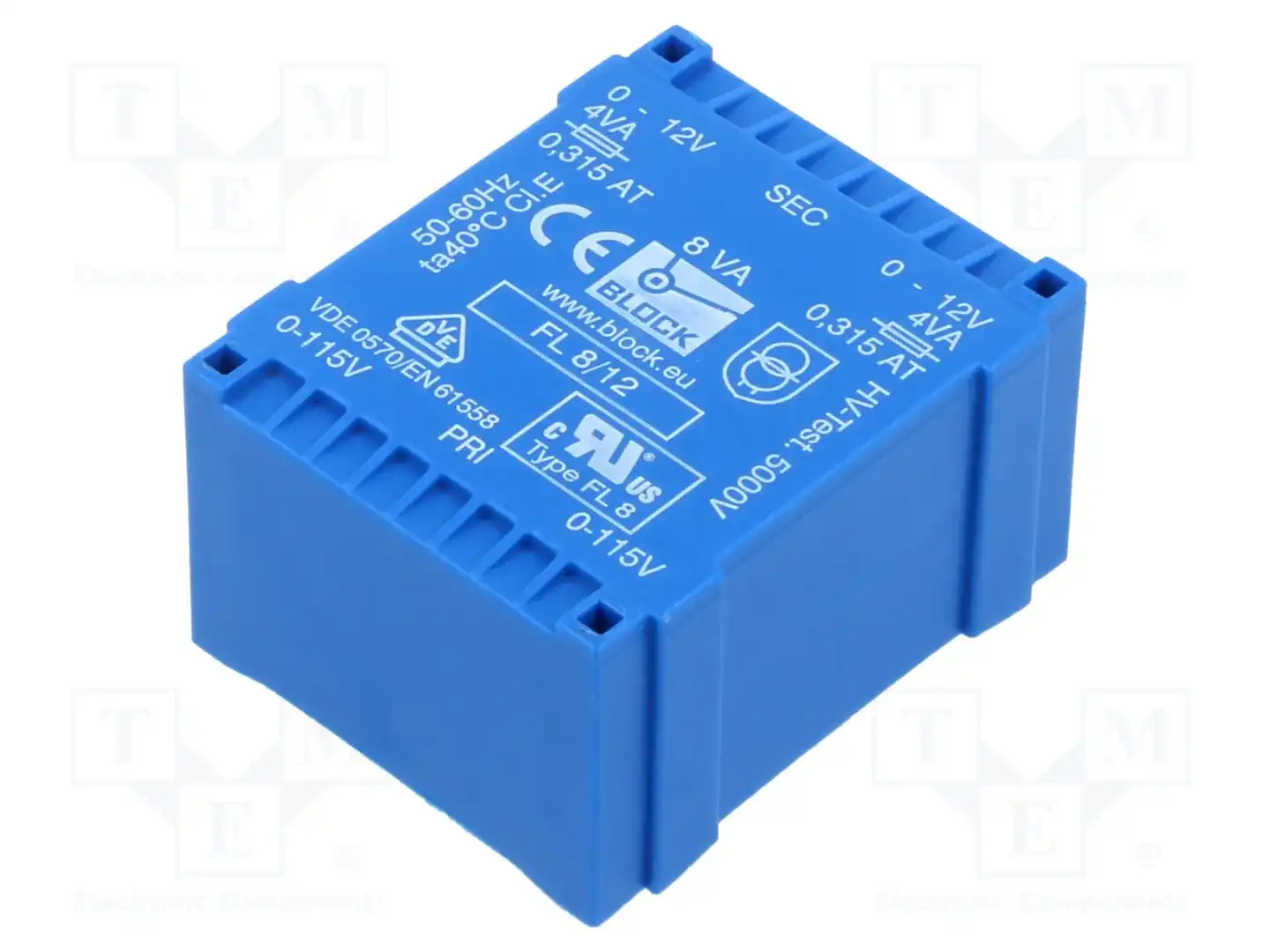 BLOCK FL 8/12 — Трансформаторы PCB