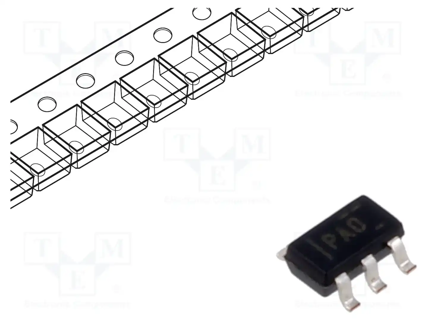 Texas Instruments TLV70433DBVT — Стабилизаторы напряжения нерегулир. LDO