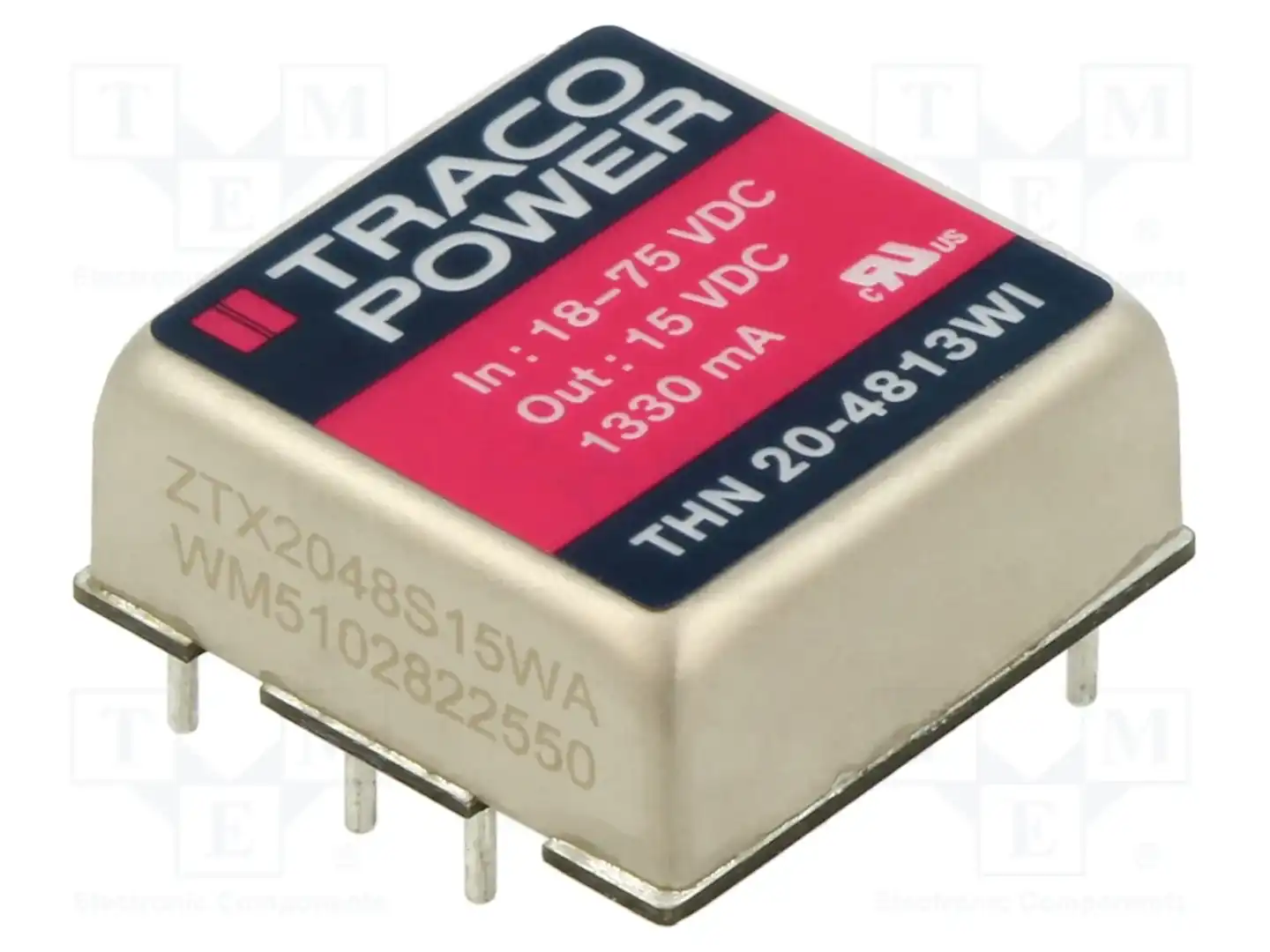 TRACO POWER THN 20-4813WI — Преобразователи DC/DC