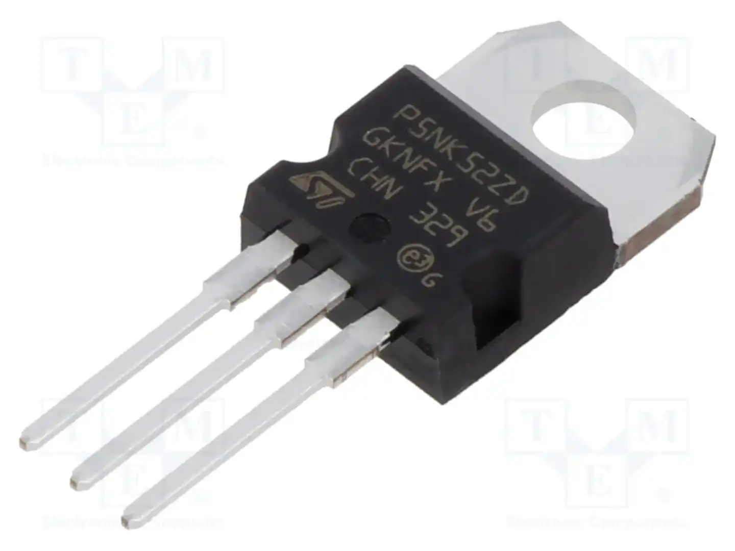 STMicroelectronics STP5NK52ZD — Транзисторы с каналом N THT