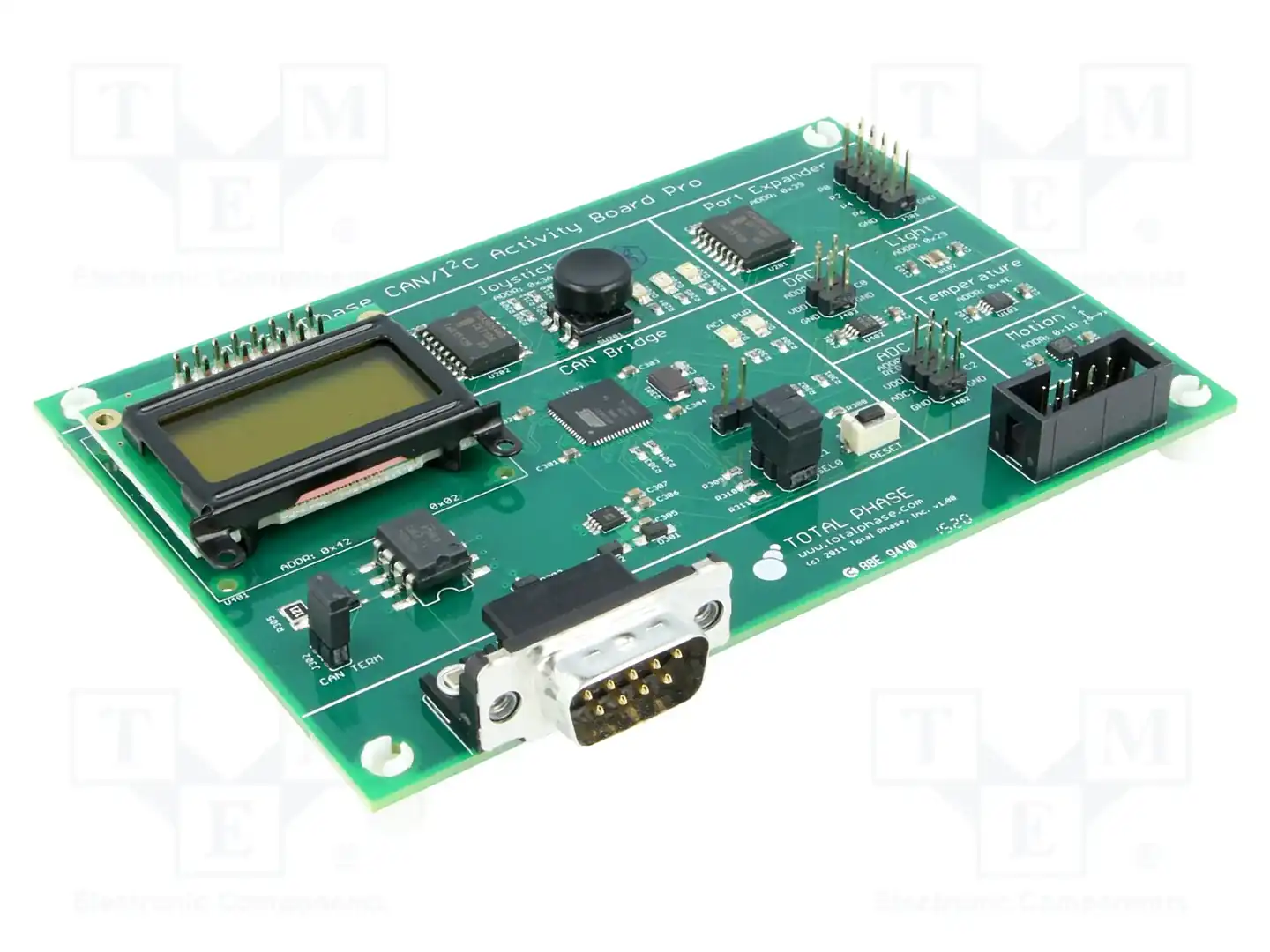TOTAL PHASE CAN/I2C ACTIVITY BOARD — Аксессуары к стартерным комплектам