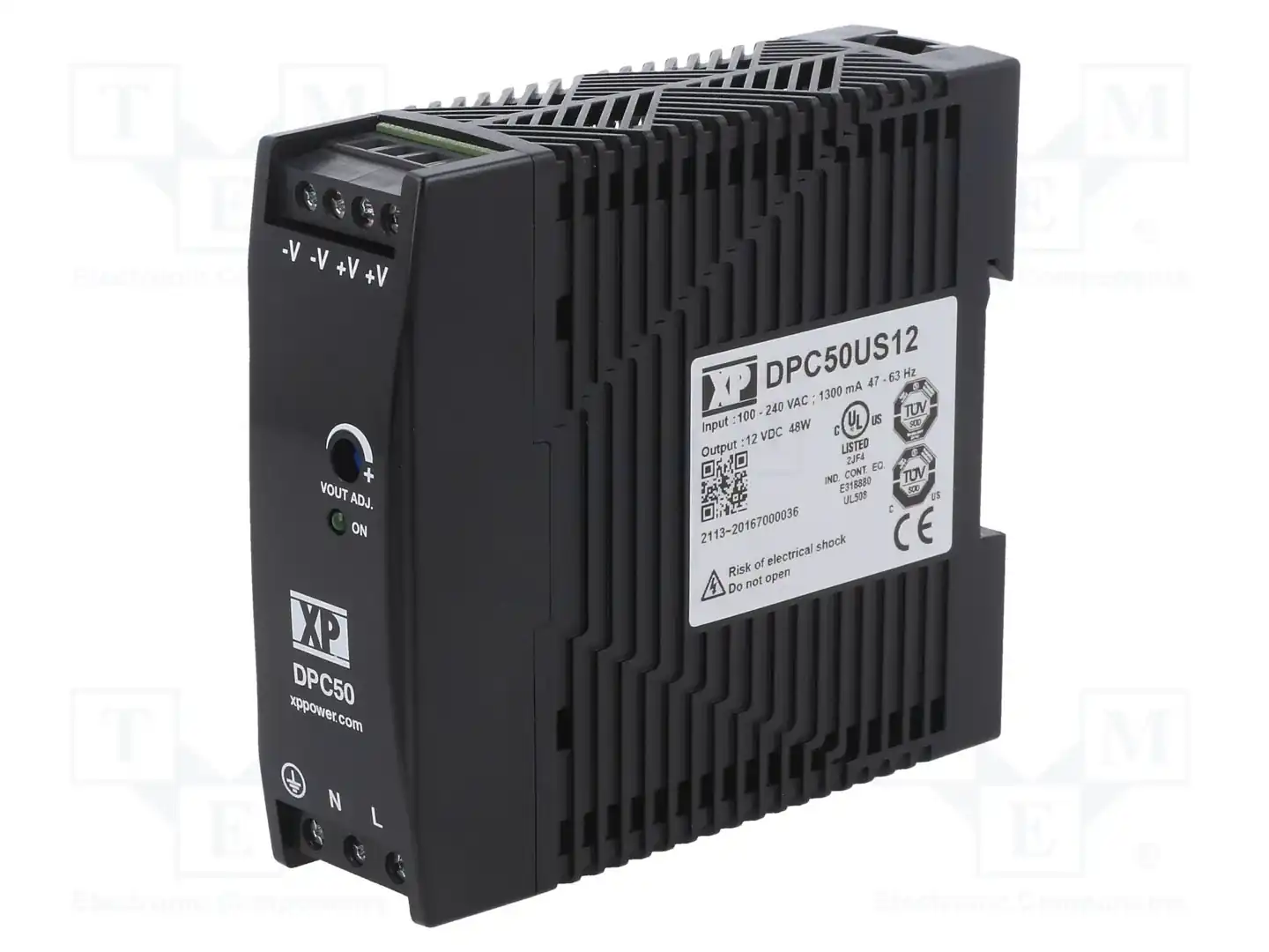 XP POWER DPC50US12 — Блоки питания на DIN-рейку