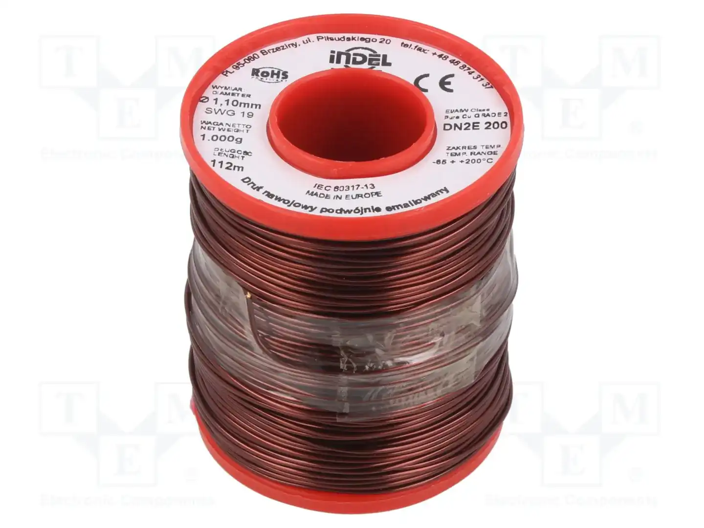 INDEL DN2E1,10-1KG — Проволока обмоточная
