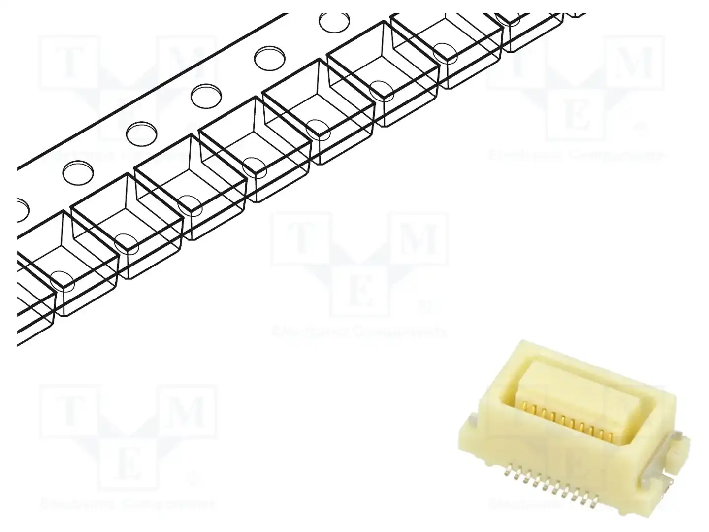 HIROSE DF17(4.0)-20DS-0.5V(57) — Разъeмы пластина - пластина