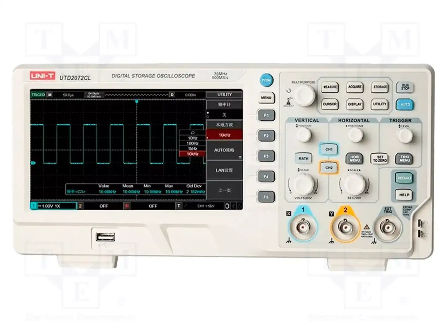 UNI-T UTD2072CL — Осциллоскопы цифровые