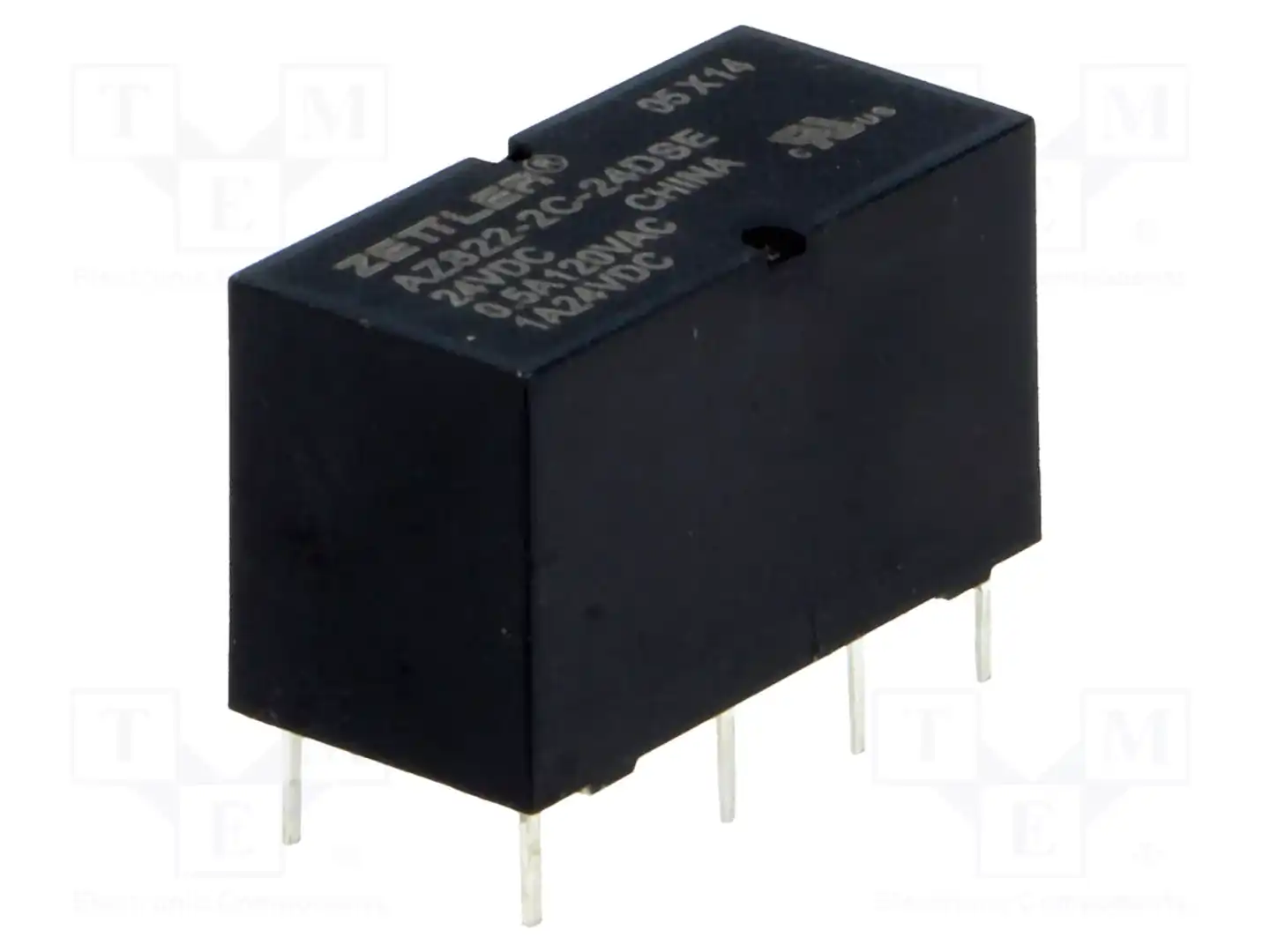 ZETTLER AZ822-2C-24DSE — Реле электромагн. миниатюрные