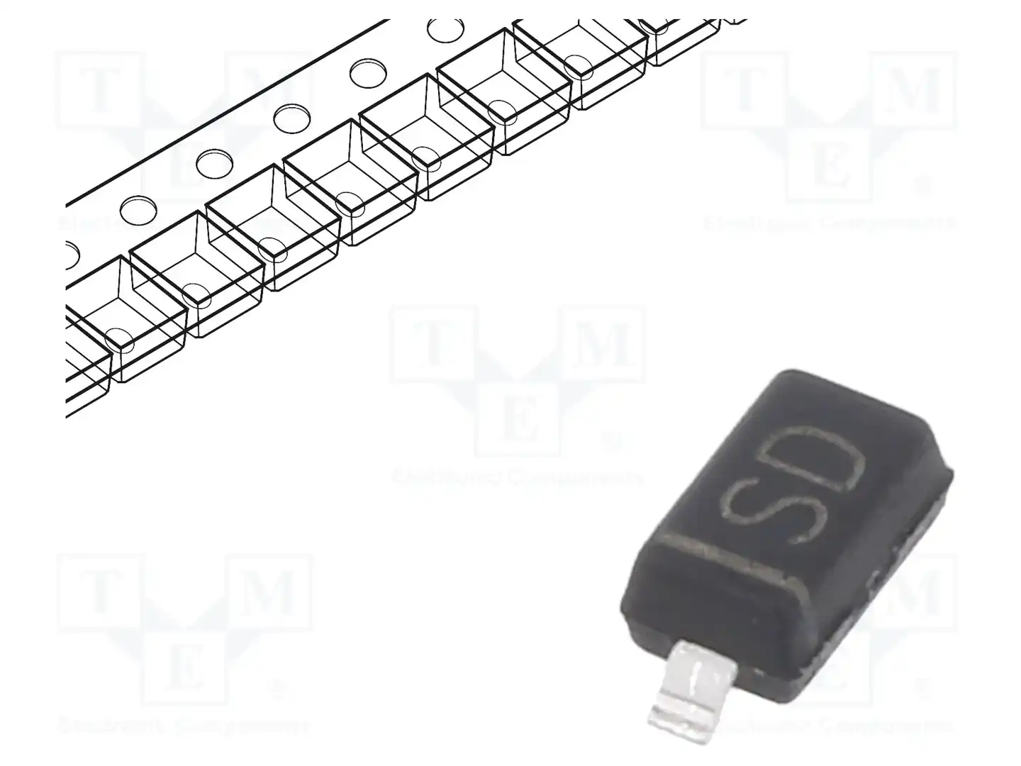 TAIWAN SEMICONDUCTOR B0520LW RHG — Диоды Шотки SMD