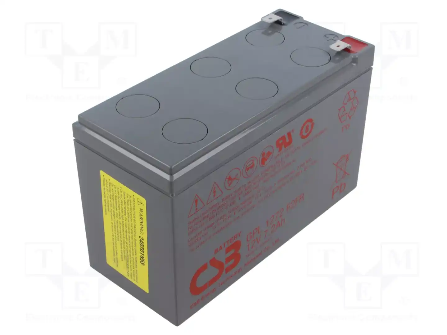CSB BATTERY GPL1272F2FR — Аккумуляторы кислотные
