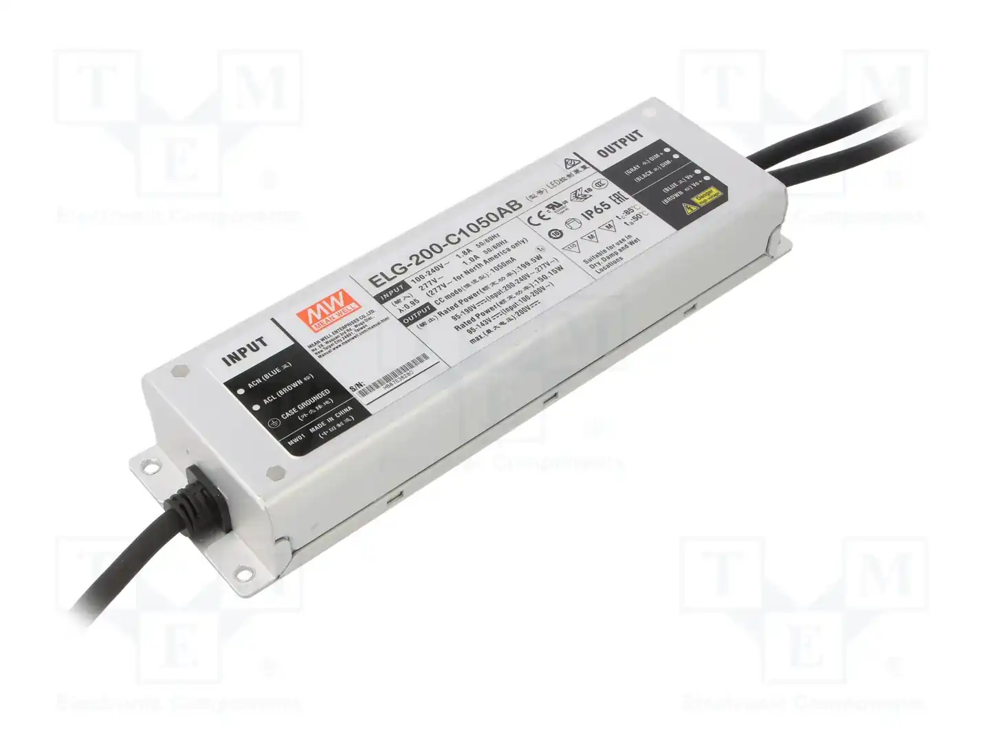 MEAN WELL ELG-200-C1050AB — Блоки питания для LED