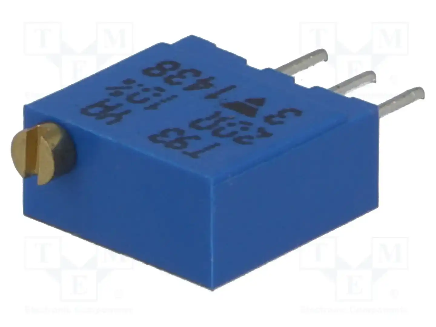 VISHAY T93YA200KT20 — Потенциометры THT многооборотные 3/8 дм