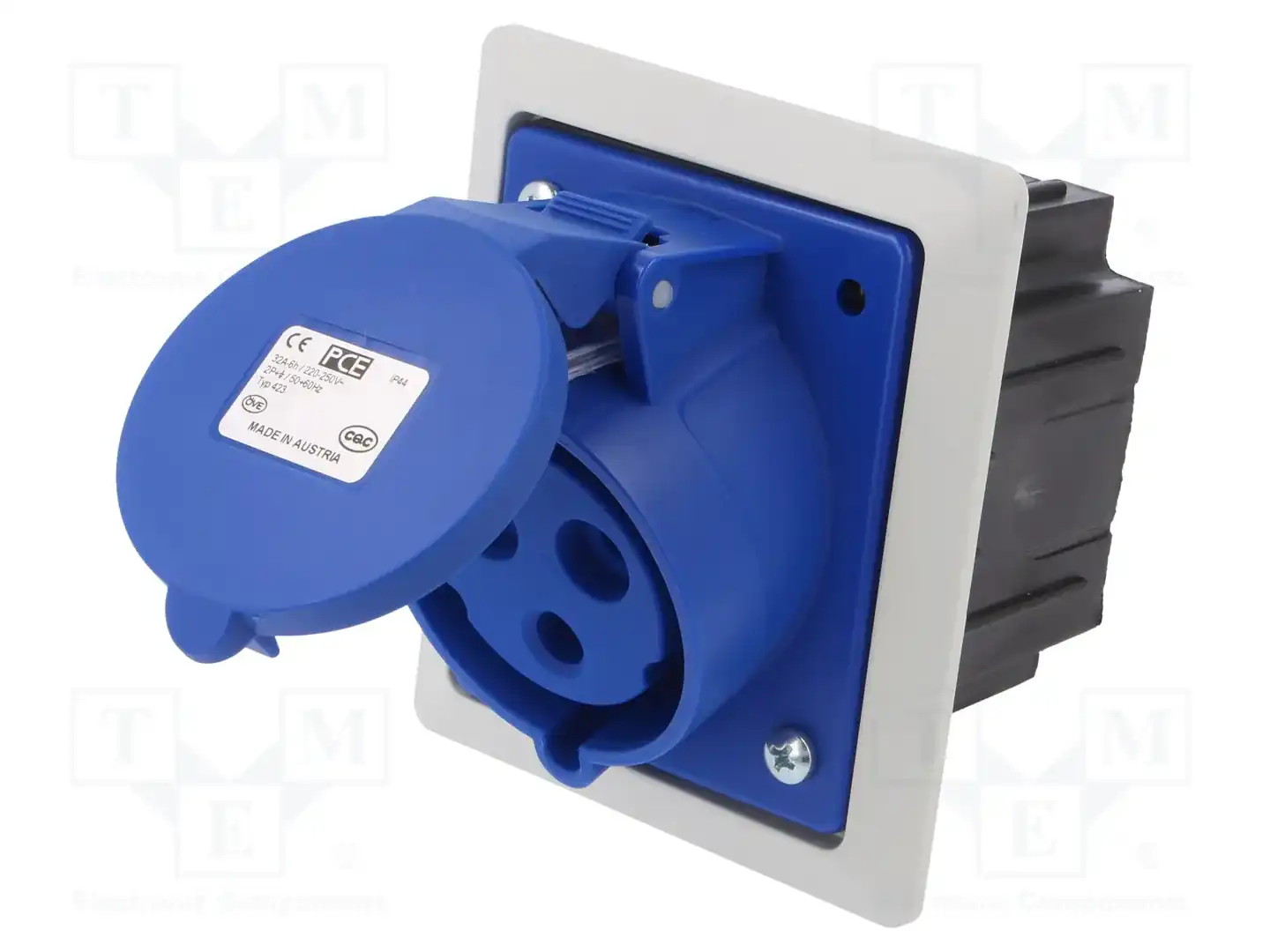 PCE 423-6PKR — Многофазные разъемы IEC 60309
