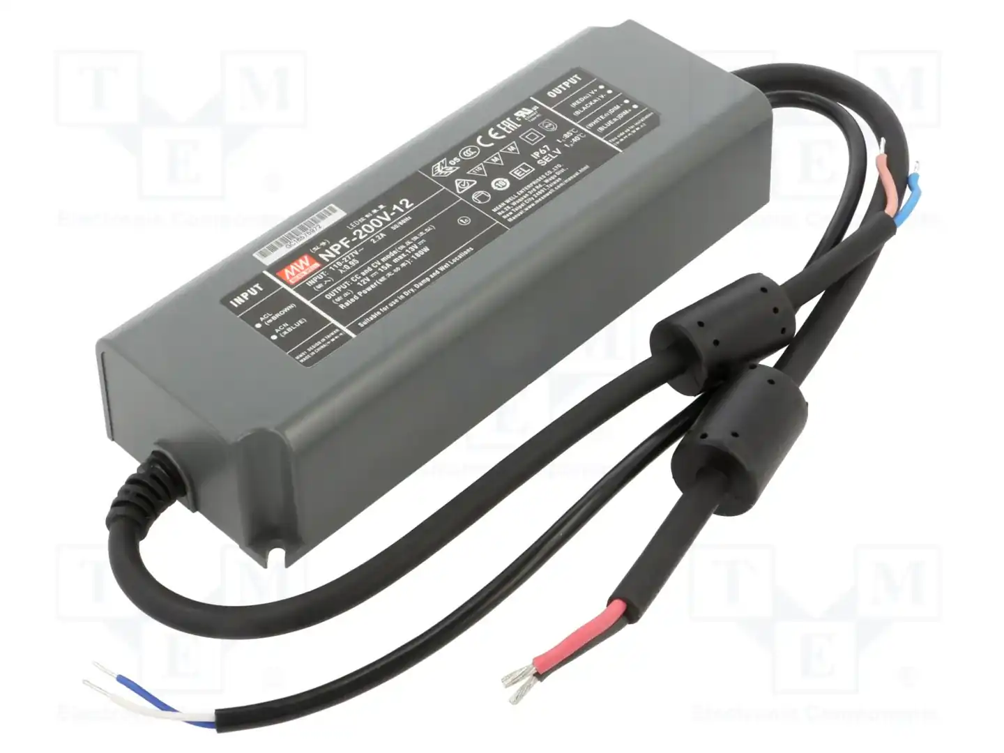 MEAN WELL NPF-200V-12 — Блоки питания для LED