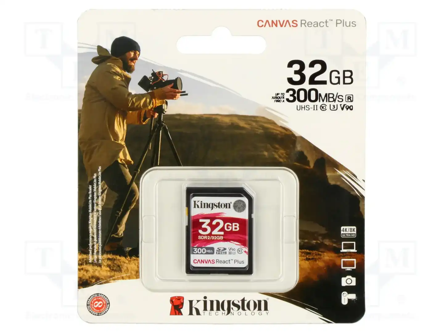KINGSTON TECHNOLOGY SDR2/32GB — Карты памяти
