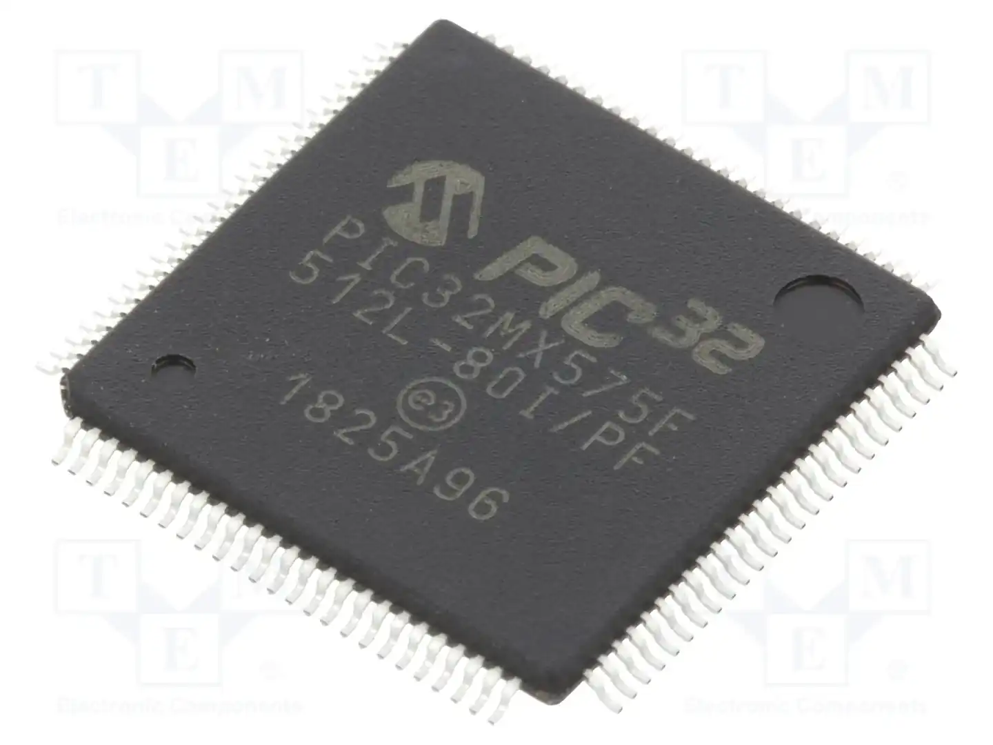 Microchip Technology PIC32MX575F512L-80I/PF — Линейка PIC32 32-bit