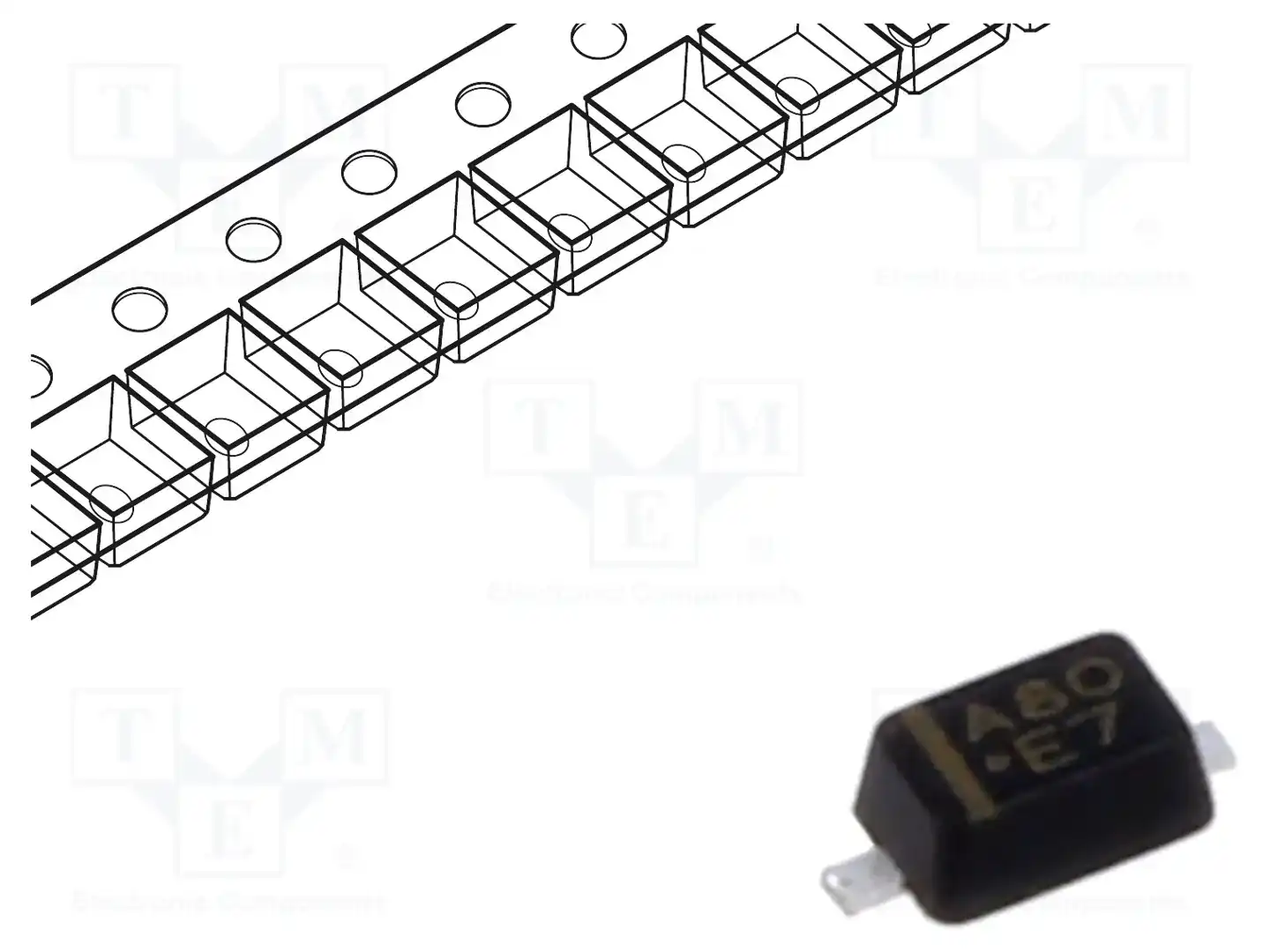 PanJit Semiconductor BAV20WS-AU_R1_000A1 — Универсальные диоды SMD