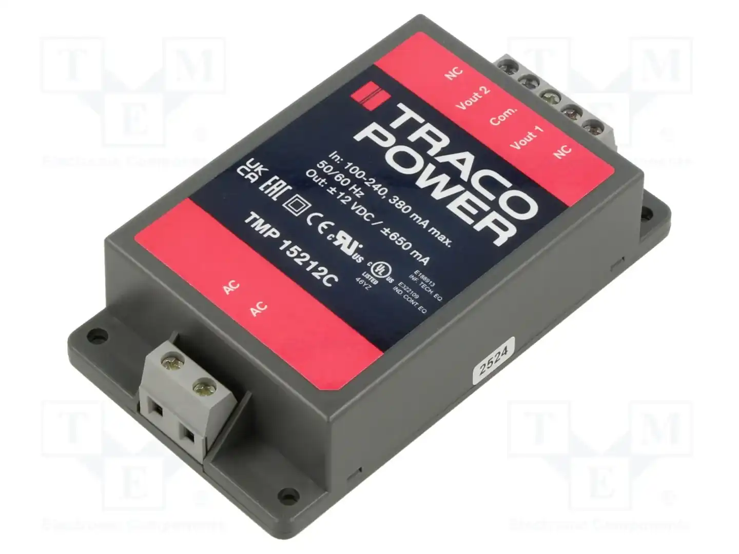 TRACO POWER TMP 15212C — Блоки питания для встраивания