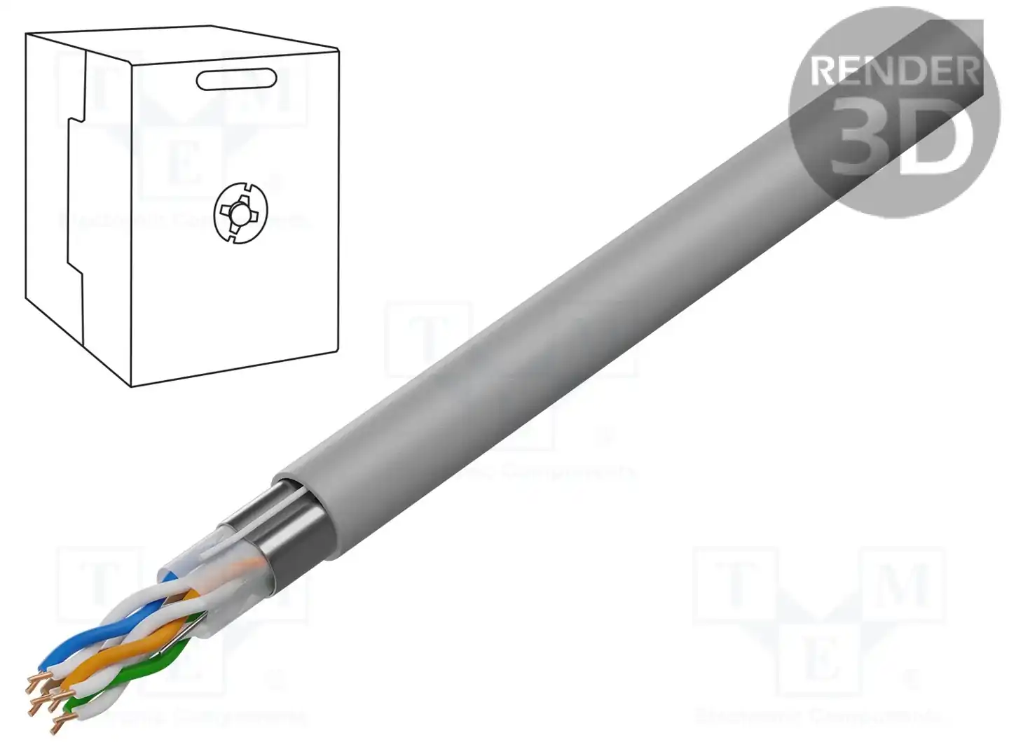 GEMBIRD FPC-5004E-SO — Провода телекоммуникационные