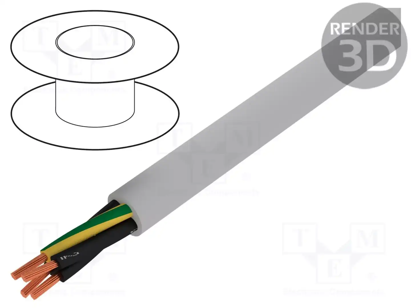 ALPHA WIRE 470045YY GE033 — Провода многожильные неекранированные